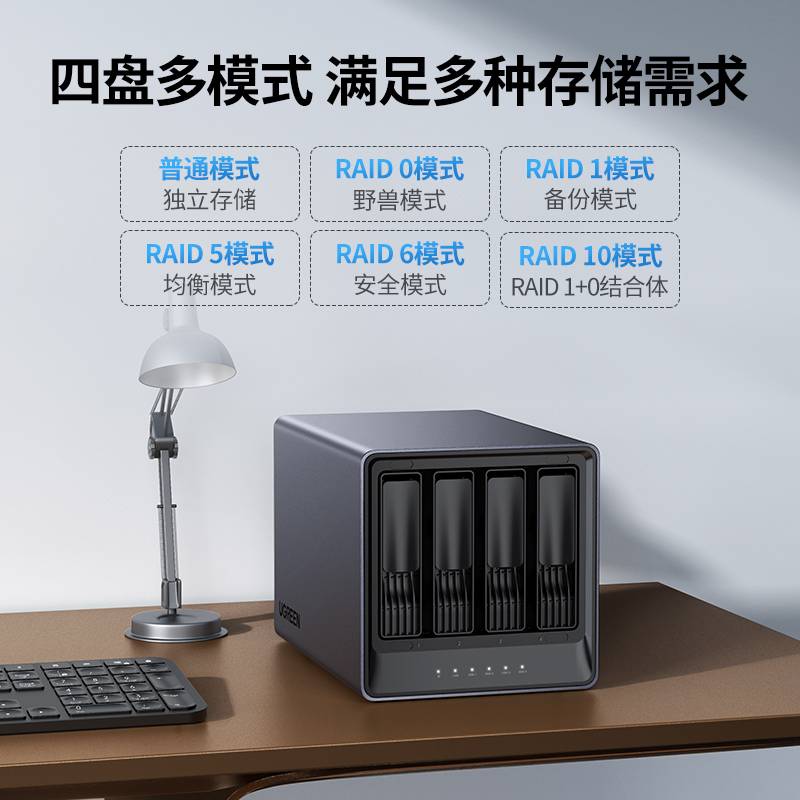 绿联网络私有云存储dx4600